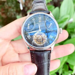 Patek Philippe Mechanical Watch With Elegant Leather Strap Men's Watch 2020 - Dwatch