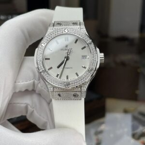 Hublot Classic Fusion Diamond Women's Watch White 36mm