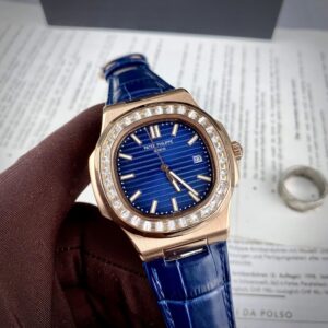 Patek Philippe Nautilus High Quality Men's Watch In Blue Color 40mm