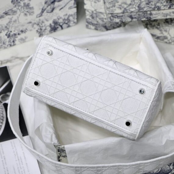 Dior Lady D-Lite Bags White