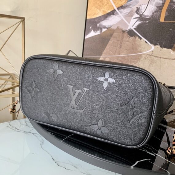 Louis Vuitton Neverfull MM Tote Black Bag