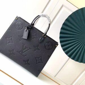 Louis Vuitton Onthego Tote Bags Black