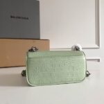 Balenciaga Gossip Small Crocodile Bag Mint