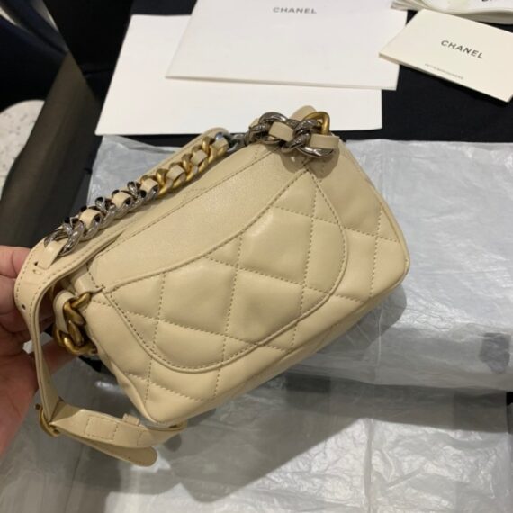 Chanel 19 Belt Bags Beige