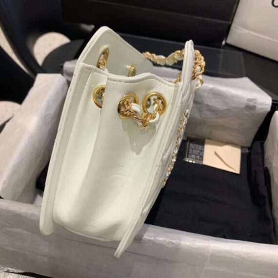 Chanel AS1516 Shoulder Bags White