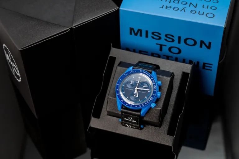 Omega x Swatch SpeedMaster MoonSwatch Mission to Neptune 42mm