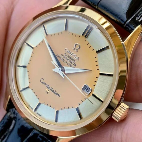 Antique Omega Constellation Bagua Swiss Edition Gold