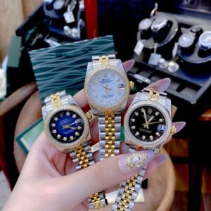 Rolex DateJust Demi 32mm Rolex DateJust Demi women's watch with stones