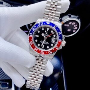 Rolex GMT-Master II Automatic Japanese Metal Strap Men's Watch 41mm