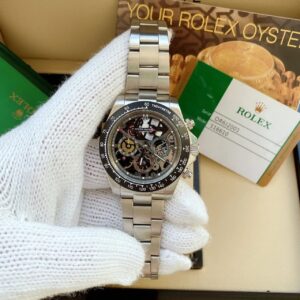 Rolex Perpetual Cosmograph Silver Mechanical Watch Gentleman Class