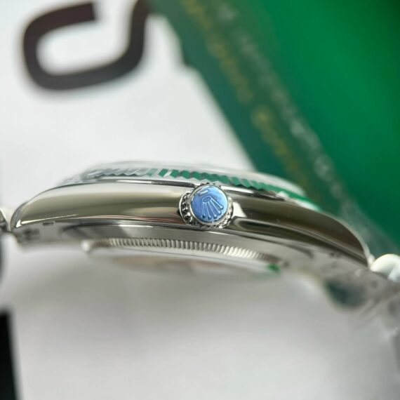 Rolex Clean Factory Datejust Swiss Watch Blue Dial 41Mm