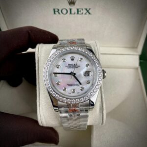 Rolex Datejust Mother-Of-Pearl Men'S Automatic 40Mm Japanese Watch