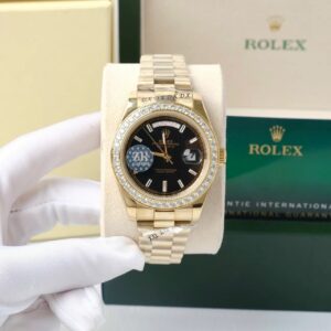 Rolex Day-Date Baguette Men's Watch 40mm