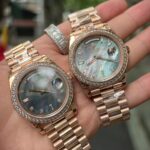 Rolex Day-Date Rose Gold Watch With Mother-Of-Pearl Dial 40Mm
