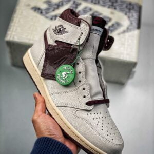 A Ma Maniere X Air JD 1 Retro High Og Sp Sail And Burgundy Do1097-100 Men And Women Size From US 5.5 To US 11