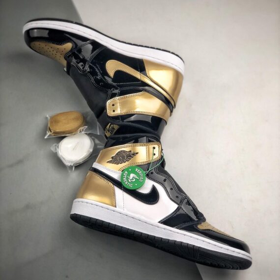 Air JD 1 Gold Toe Aj 1 861428-007 Men And Women Size From US 5.5 To US 11