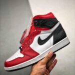Air JD 1 High Og Satin Red Cd0461-601 Men And Women Size From US 5.5 To US 11