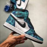 Air JD 1 High Og Tie-dye Cd0461-100 Men And Women Size From US 5.5 To US 11