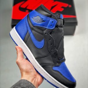 Air JD 1 Retro Black Royal Blue 555088-085 Men And Women Size From US 5.5 To US 11