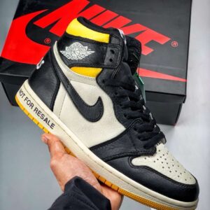 Air JD 1 Retro High "not For Resale" Varsity Maize 861428-107 Women's Size 5.5 - 10.5 US