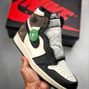 Air JD 1 Retro High Og Dark Mocha 555088-105 Men And Women Size From US 5.5 To US 11
