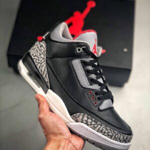 Air JD 3 Retro Black Cement 2018 854262-001 Men And Women Size From US 5.5 To US 11