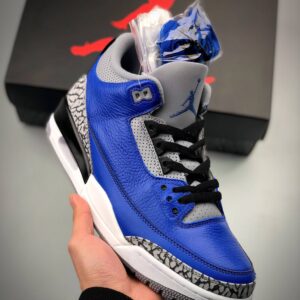 Air JD 3 Retro Blue Cement Ct8532-400 Men And Women Size From US 5.5 To US 11