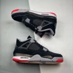 Air JD 4 "bred" 308497-08 Sneakers For Men And Women