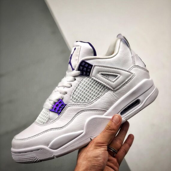Air JD 4 "court Purple" Ct8527-115 Men And Women Size From US 5.5 To US 11