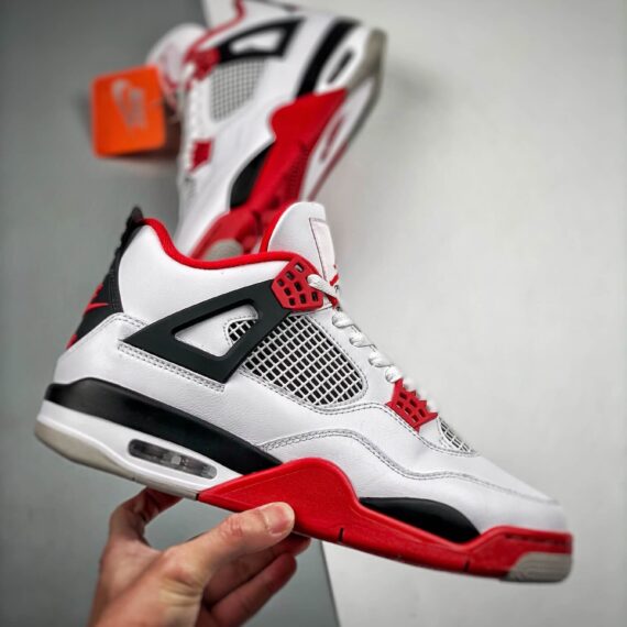 Air JD 4 Fire Red 2020 Dc7770-160 Men And Women Size From US 5.5 To US 11