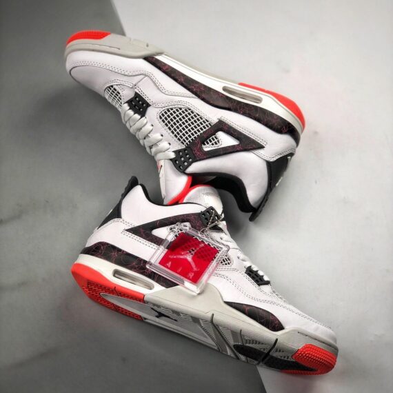 Air JD 4 "hot Lava" 308497-116 Men And Women Size From US 5.5 To US 11