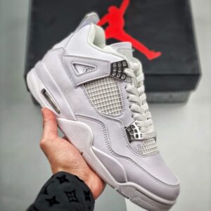 Air JD 4 Pure Money Aj4 308497-100 Sneakers For Men And Women