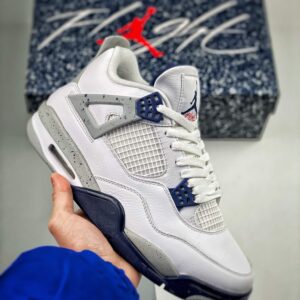 Air JD 4 Retro Midnight Navy Dh6927-140 Men And Women Size From US 5.5 To US 11