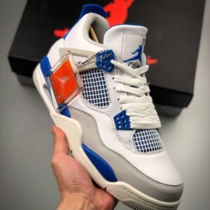 Air JD 4 Retro Military Blue (2012) 308497-105 Men And Women Size From US 5.5 To US 11