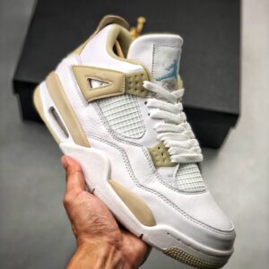 Air JD 4 Retro Sand 2017 (gs) 487724-118 Men And Women Size From US 5.5 To US 11