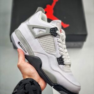 Air JD 4 Retro White Cement 840606-192 Sneakers For Men And Women