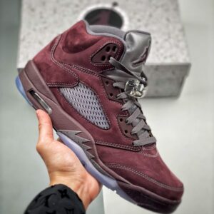 Air JD 5 Burgundy Dz4131-600 Sneakers For Men And Women