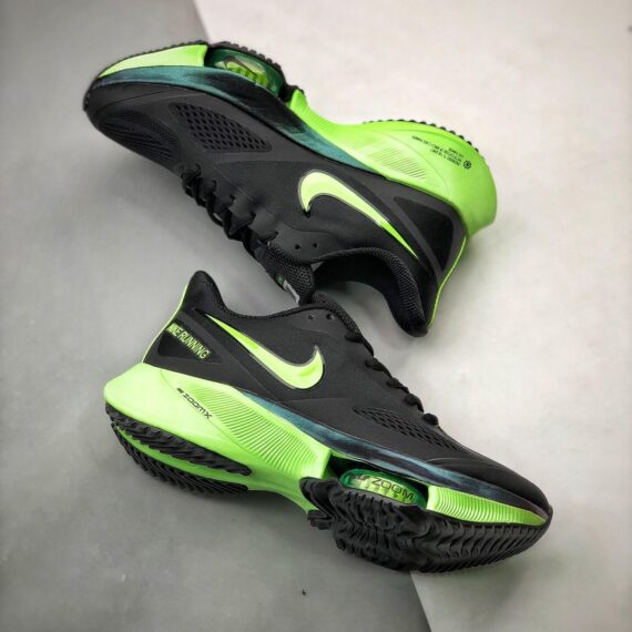 Air Zoom Tempo Next% Black Green Women's Size 5.5 - 10.5 US