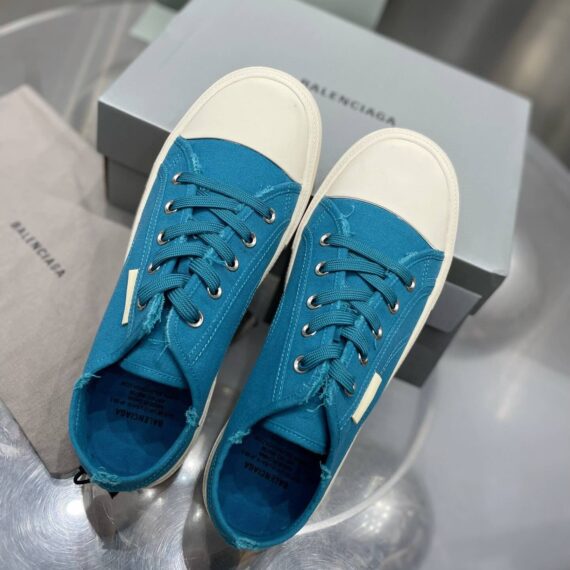 Balenciaga Paris "blue" Sneakers For Men And Women