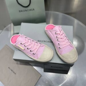 Balenciaga Paris "pink" Sneakers For Men And Women