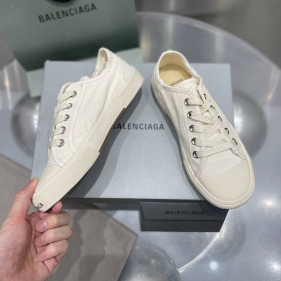 Balenciaga Paris "white" Sneakers For Men And Women