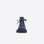 Bl Speed 2.0 Lace-up Monocolor Recycled Knit Trainers In Dark Blur For Men And Women Size From US 7 - US 11