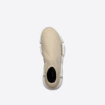 Bl Speed 2.0 Recycled Knit Trainers With Transparent Sole In Beige For Men And Women Size From US 7 - US 11