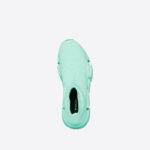 Bl Speed 2.0 Recycled Knit Trainers With Transparent Sole In Green For Men And Women Size From US 7 - US 11
