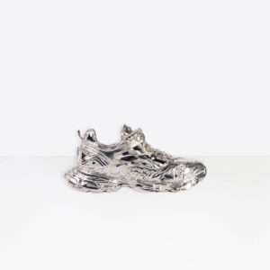 Bl Track Sculpture In Silver For Men And Women Size From US 7 - US 11