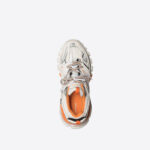 Bl Track Trainers In White/orange For Men And Women Size From US 7 - US 11