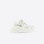Bl Triple S Allover Logo White For Men And Women Size From US 7 - US 11