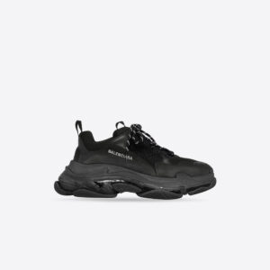 Bl Triple S Clear Sole In Black For Men And Women Size From US 7 - US 11