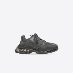 Bl Triple S Clear Sole Trainers In Grey For Men And Women Size From US 7 - US 11