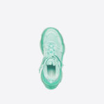 Bl Triple S Trainers Clear Sole In Green For Men And Women Size From US 7 - US 11